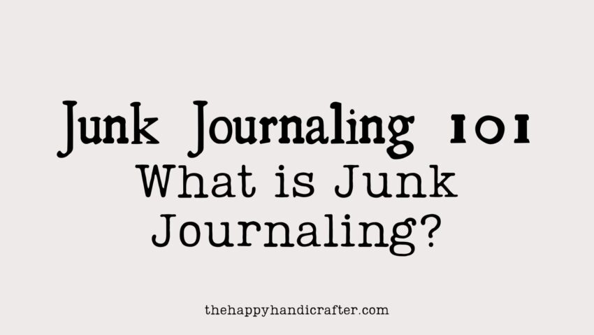 what is junk journaling