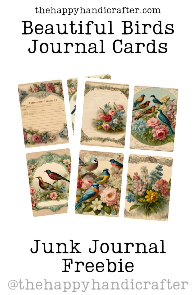 Beautiful Birds Journal Cards