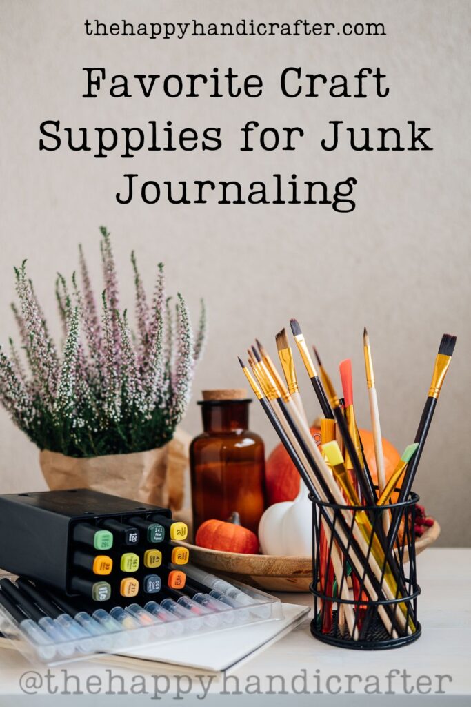 favorite supplies for junk journaling