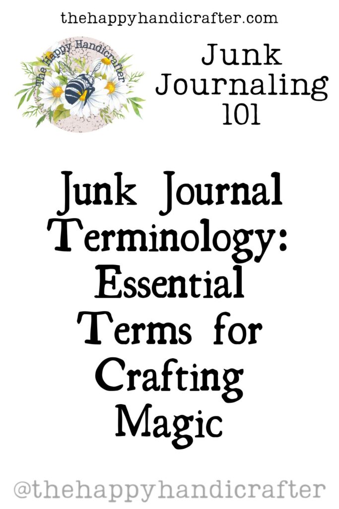 Junk Journal Terminology