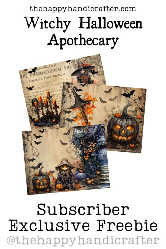 witchy halloween apothecary