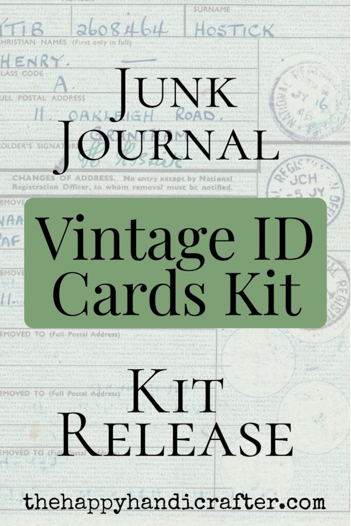 Vintage ID Cards Kit Release