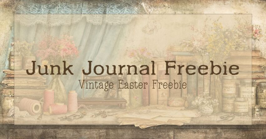 Vintage Easter Freebie
